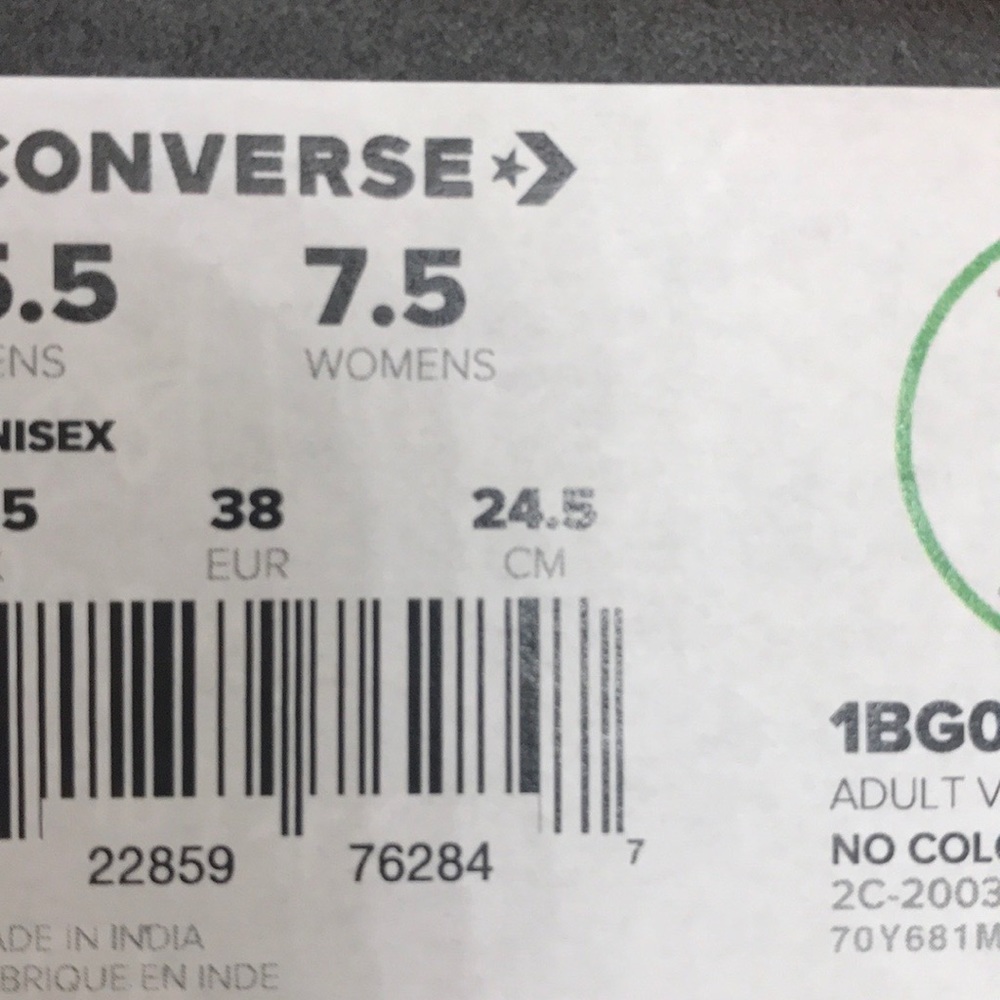CONVERSE HIGH TOP BRAND NEW - Picture 14 of 14